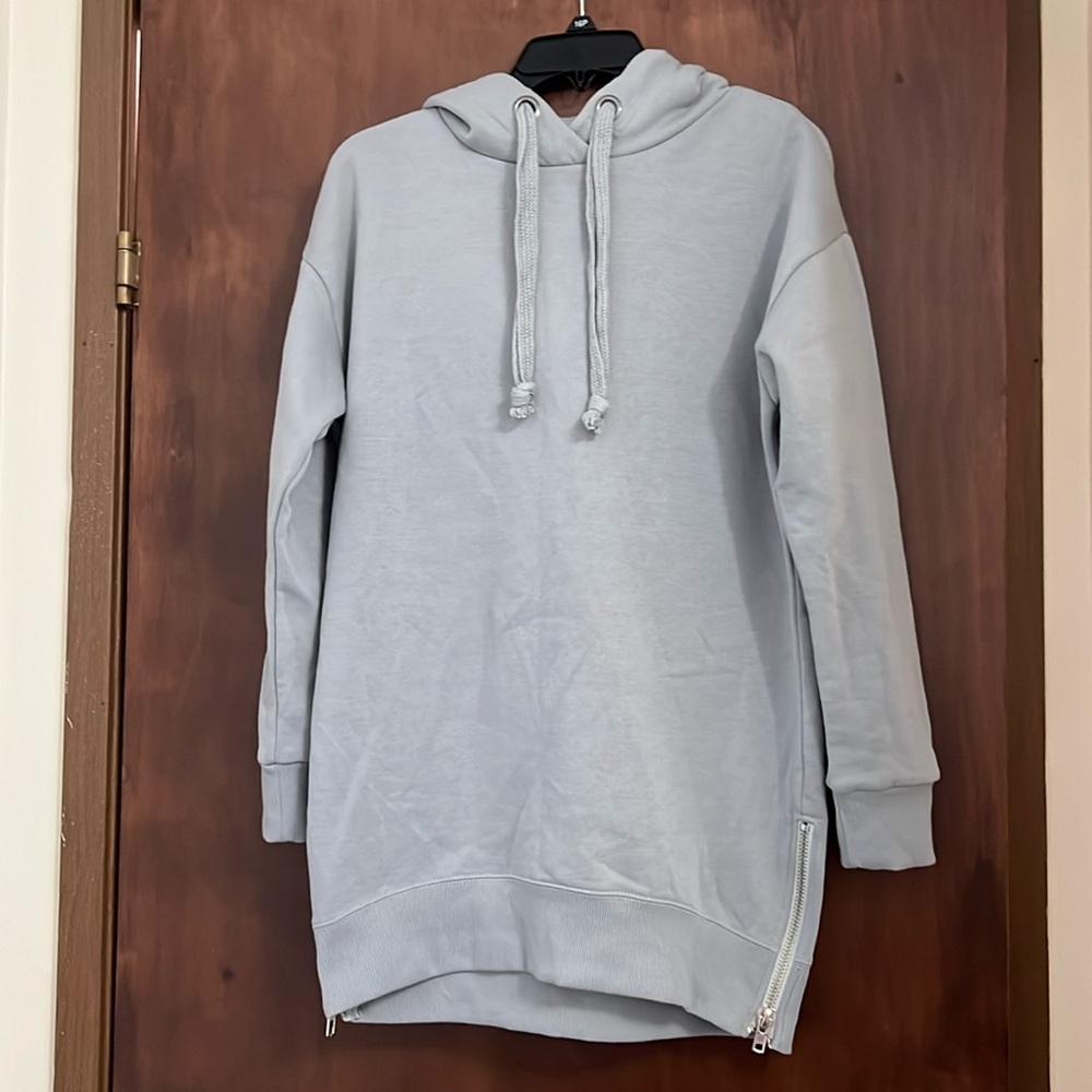 L Fashion Hoodie Dress